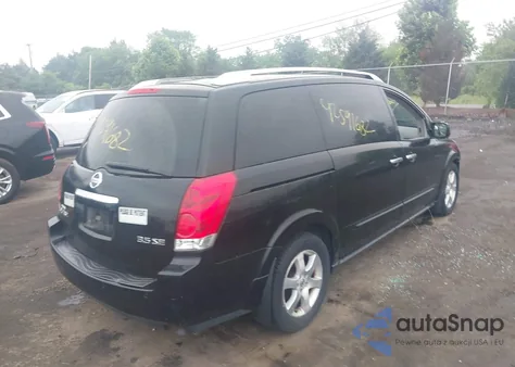 2008 Nissan Quest 3.5 Se from USA, damaged, VIN 5N1BV28U58N123459